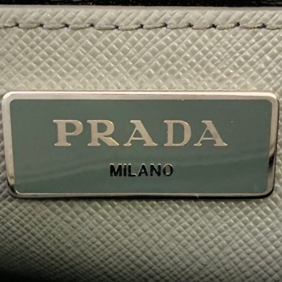 PRADA Galleria Grey Saffiano Leather Top Handles Handbag - Picture 7 of 14